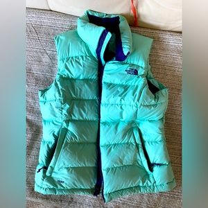 The North Face vest.